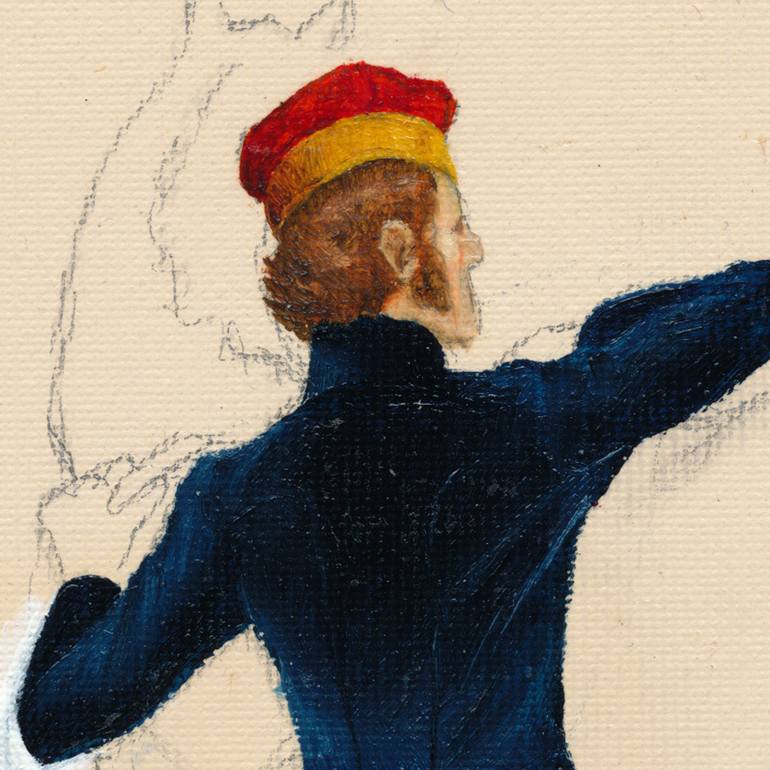 Original Figurative Men Painting by Nicholas Robertson