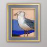 Herring Gull 1 framed and wall hung
