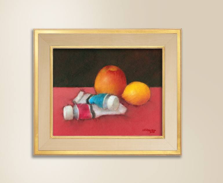 Original Modernism Still Life Painting by Nicholas Robertson