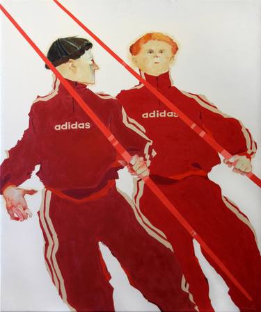 Print of Impressionism Sports Paintings by Nicholas Robertson