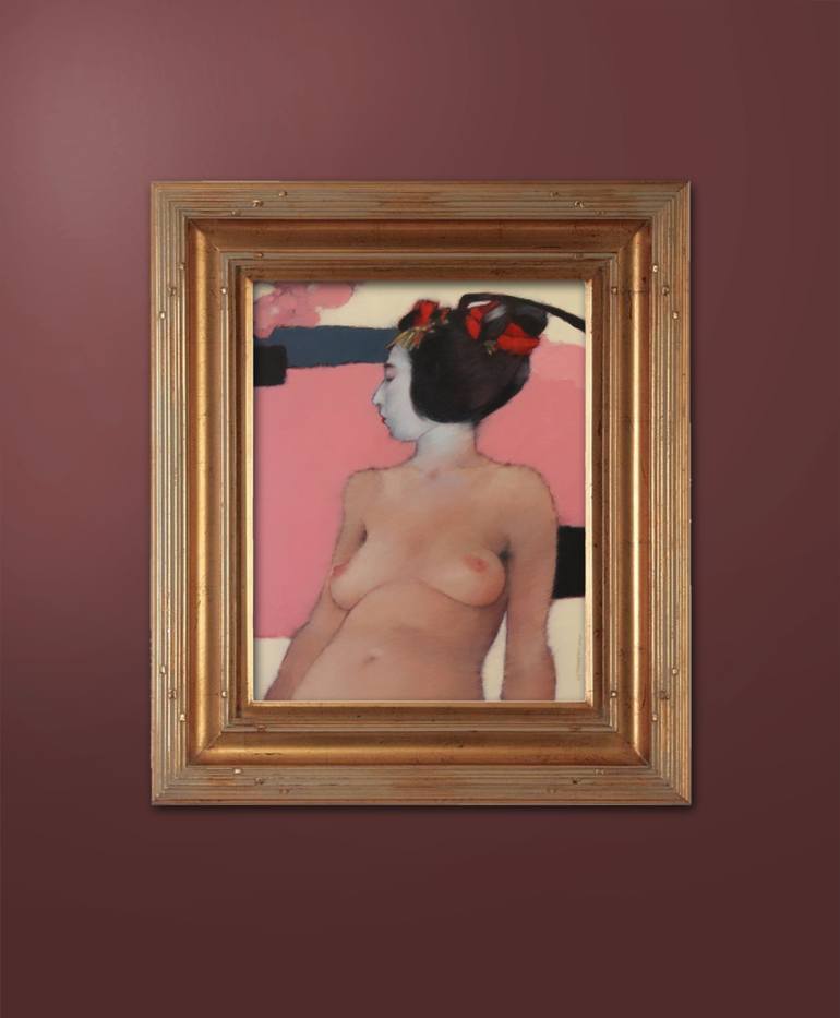 Original Nude Painting by Nicholas Robertson