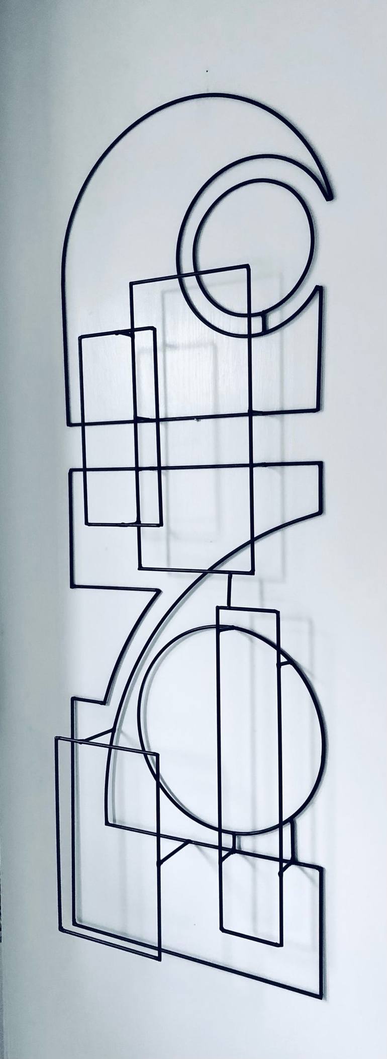 Original Abstract Wall Sculpture by Stephen Heron