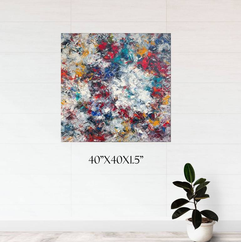 Original Abstract Painting by Svitlana Pryhodko