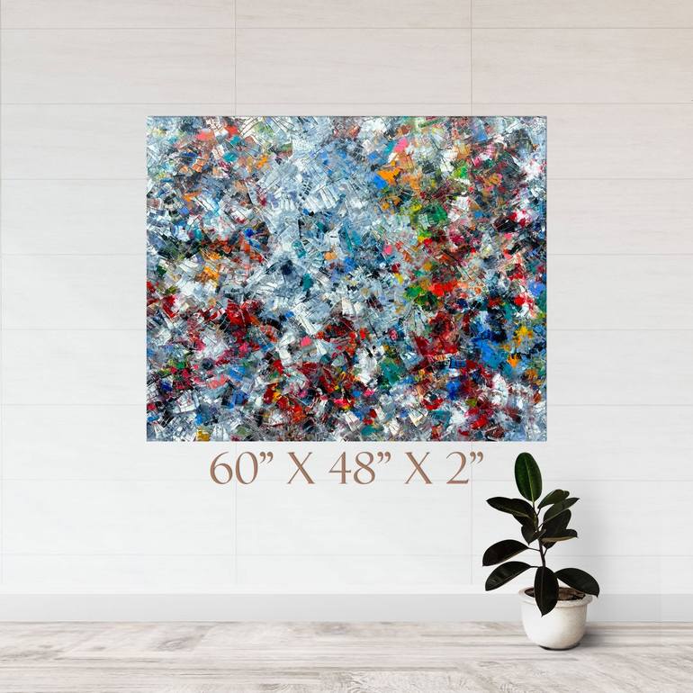 Original Contemporary Abstract Painting by Svitlana Pryhodko