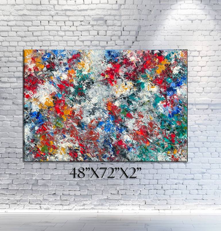 Original Abstract Painting by Svitlana Pryhodko