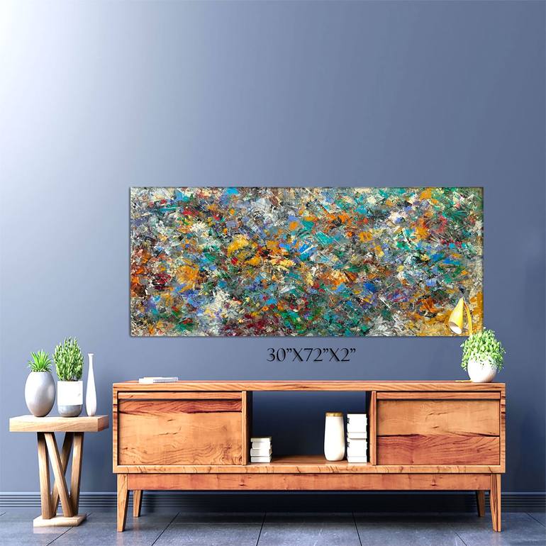 Original Contemporary Abstract Painting by Svitlana Pryhodko