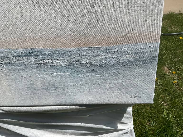 Original Abstract Seascape Painting by Svitlana Pryhodko