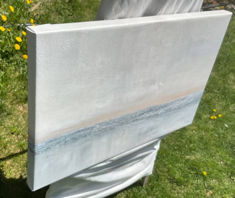 Original Abstract Seascape Painting by Svitlana Pryhodko