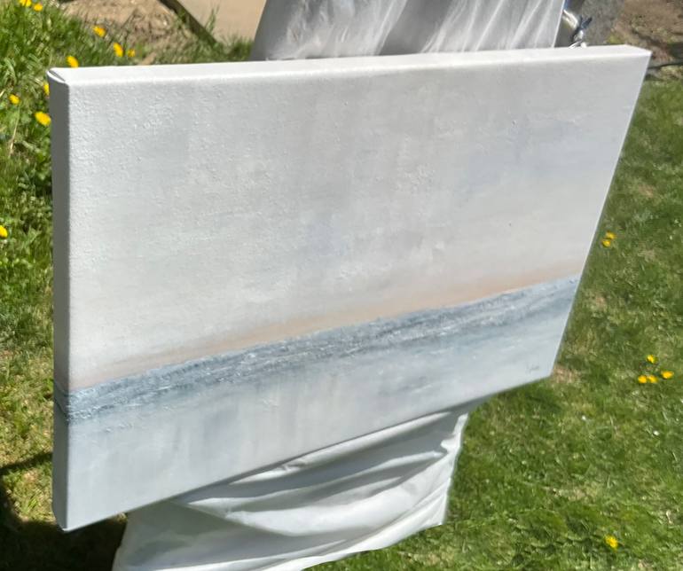 Original Abstract Seascape Painting by Svitlana Pryhodko