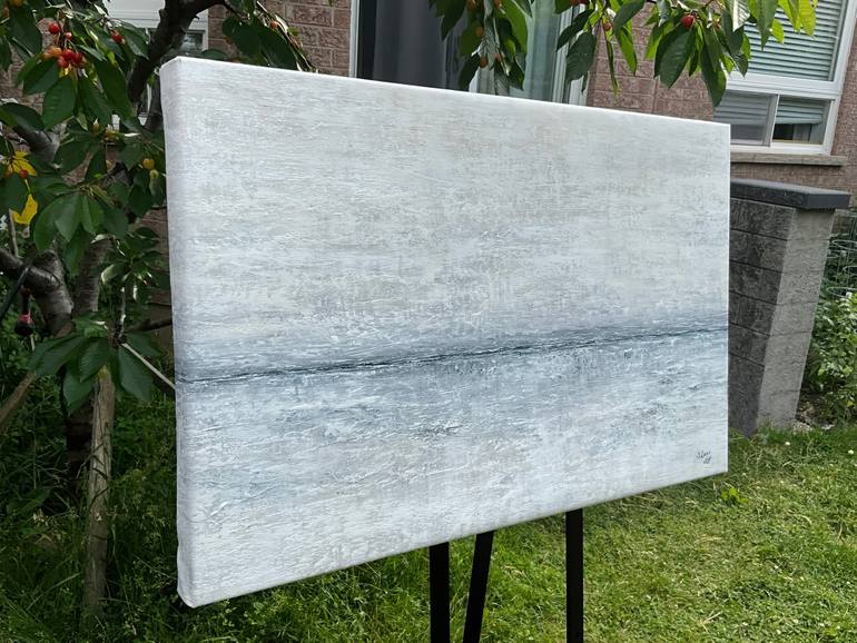 Original Abstract Seascape Painting by Svitlana Pryhodko