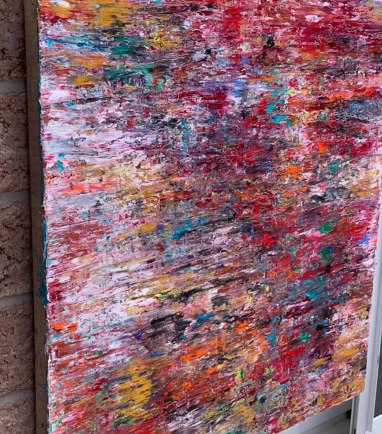 Original Abstract Expressionism Abstract Painting by Svitlana Pryhodko