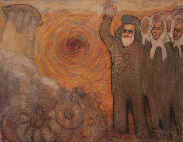 Original Figurative People Painting by Олег Шмидт