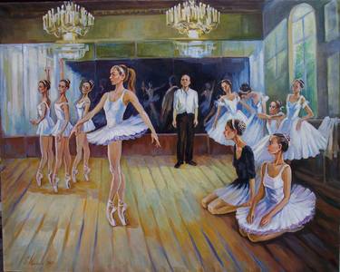 Print of Figurative Performing Arts Paintings by Evgeniya Buyanova