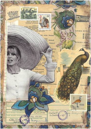 Print of Fine Art Cinema Collage by Nora Bland