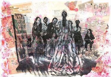 Print of Fashion Collage by Nora Bland