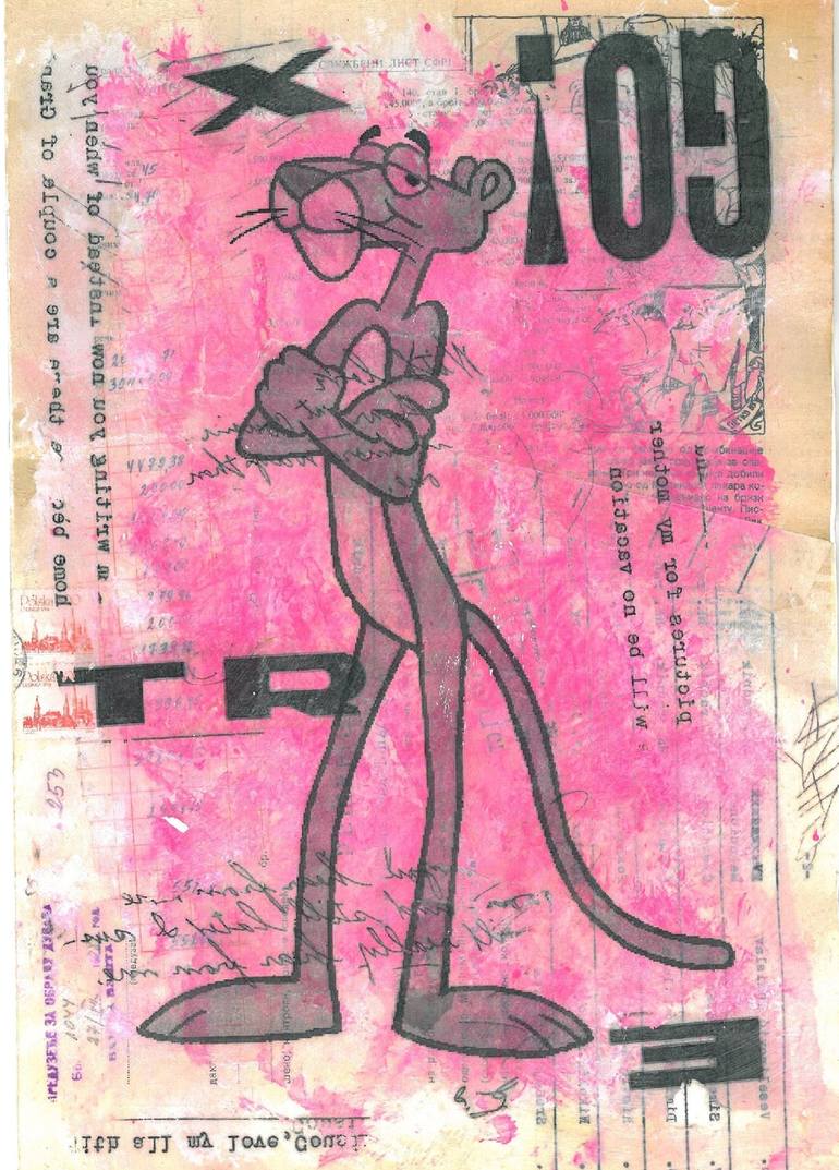 pink panther printable