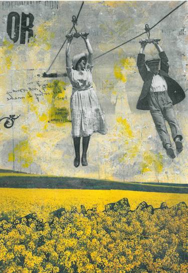 Print of Expressionism Love Collage by Nora Bland