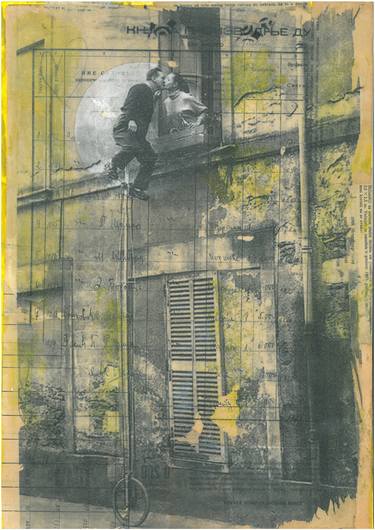 Print of Expressionism Love Collage by Nora Bland