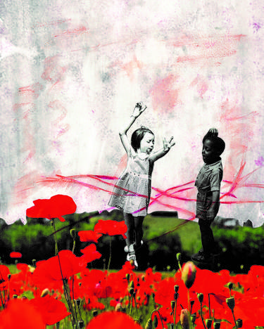 Children in a Poppy Field thumb