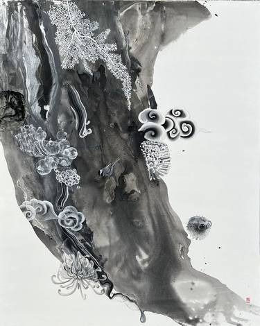 Print of Surrealism Seascape Paintings by Fanny Tang