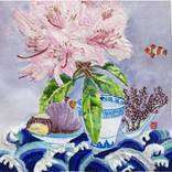 Pink Flowers in Spring by Fanny Tang