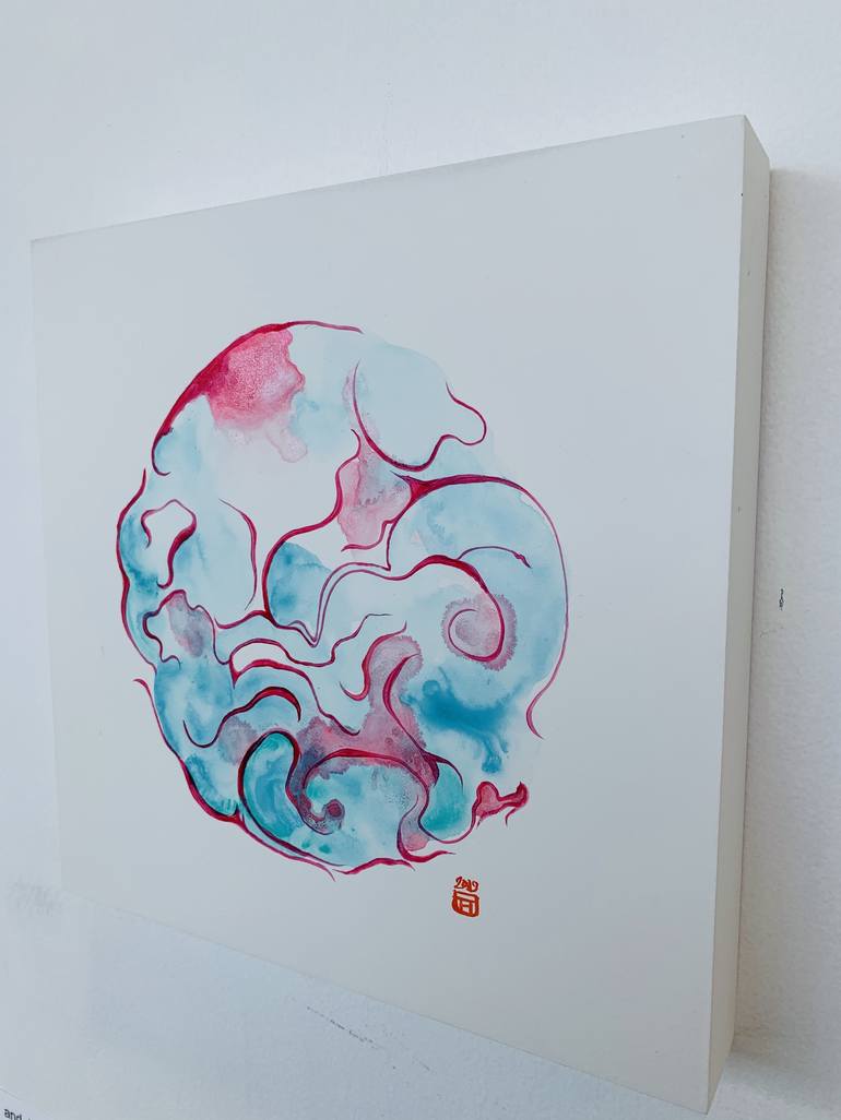 Original Abstract Painting by Fanny Tang