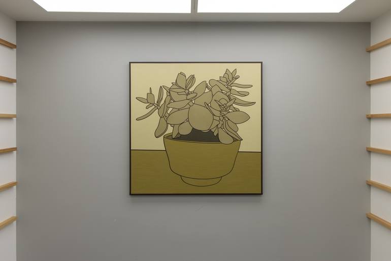 Original Color Field Painting Botanic Painting by Todd Koelmel