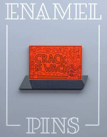 ENAMEL PINS  -  Crack is Wack  (ed. of 3) thumb
