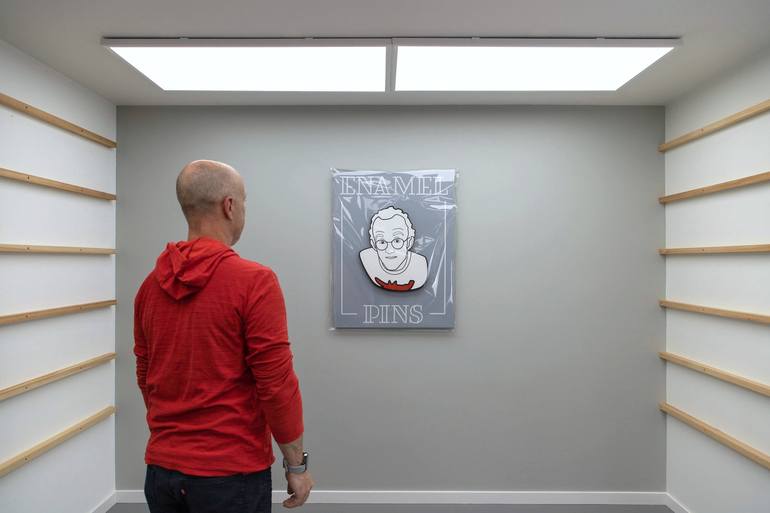 Original Figurative Pop Culture/Celebrity Painting by Todd Koelmel