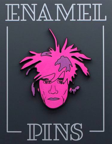 ENAMEL PINS  -  Pink Fright Wig thumb