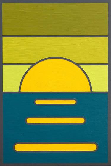 Saatchi Art Artist Todd Koelmel; Painting, “Sunset 3  (HPM open ed.)” #art