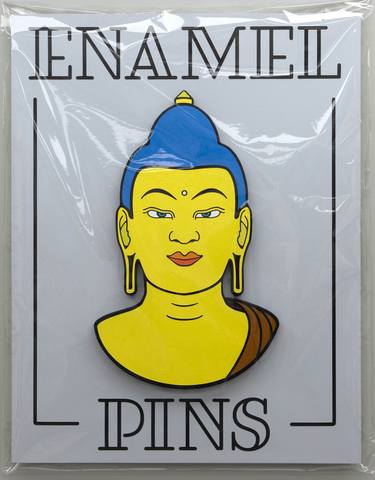 ENAMEL PINS - Buddha thumb
