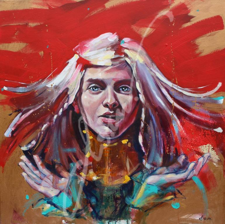 AURORA Painting by DOM Art Studio Saatchi Art