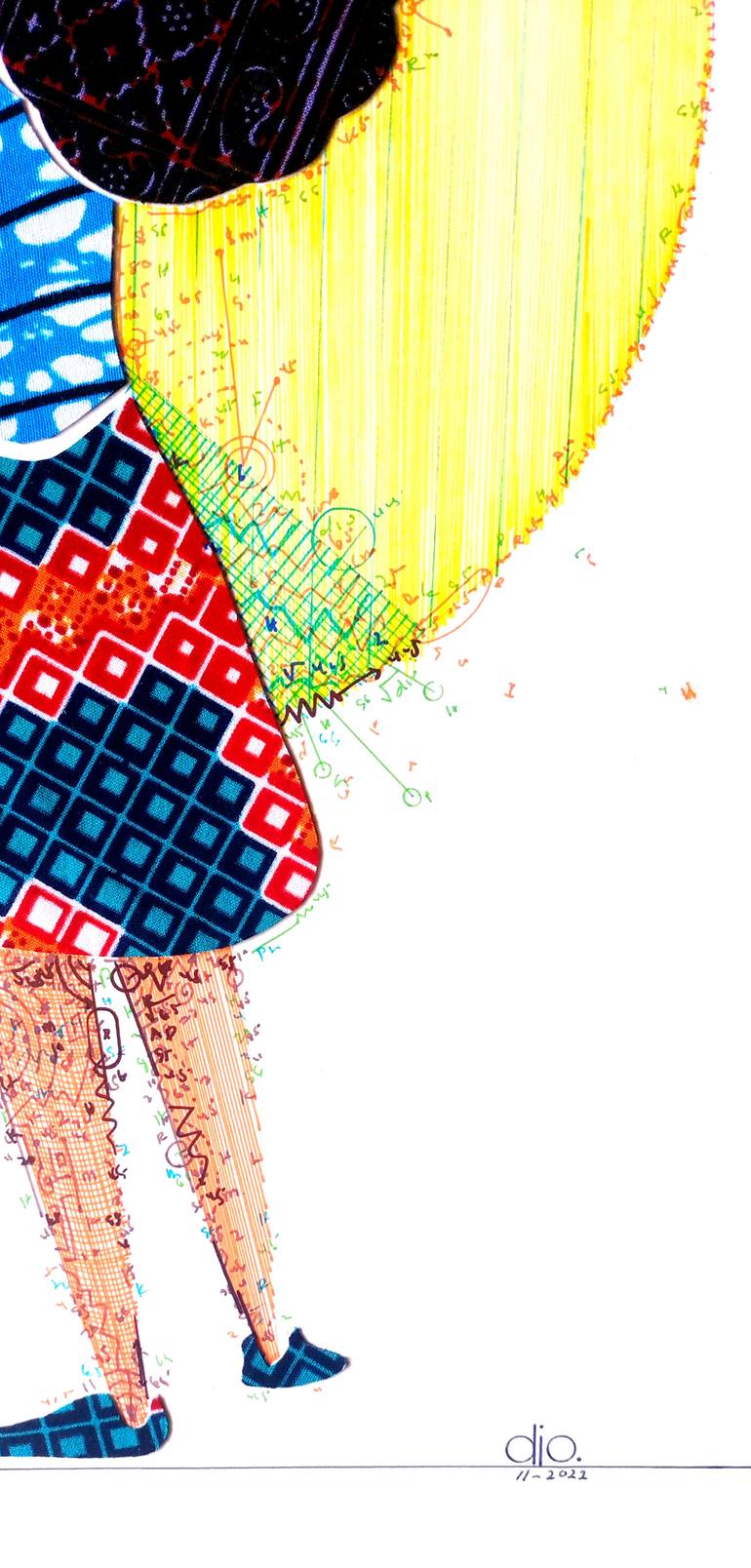 Original Contemporary Love Collage by Diogenis Papadopoulos