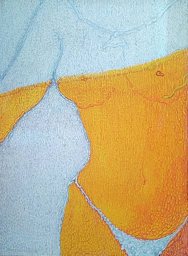 Acrylic on Canvas  "Portion 2"  Nude Art , Wall Art thumb