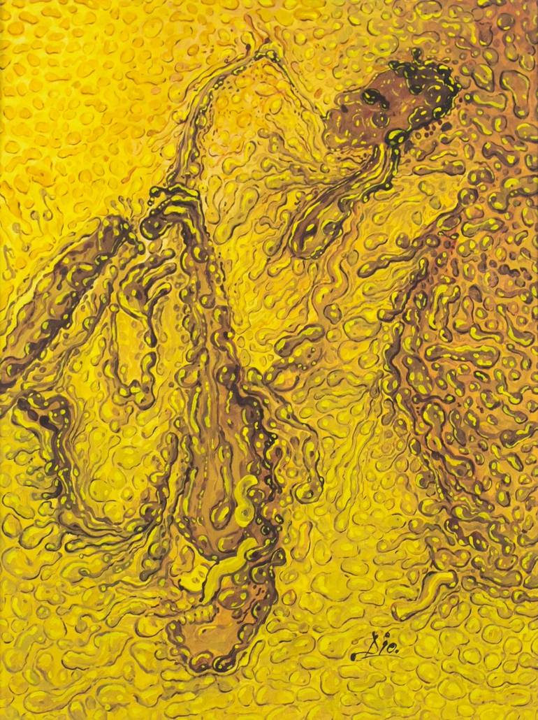 Print of Conceptual Music Paintings by Diogenis Papadopoulos