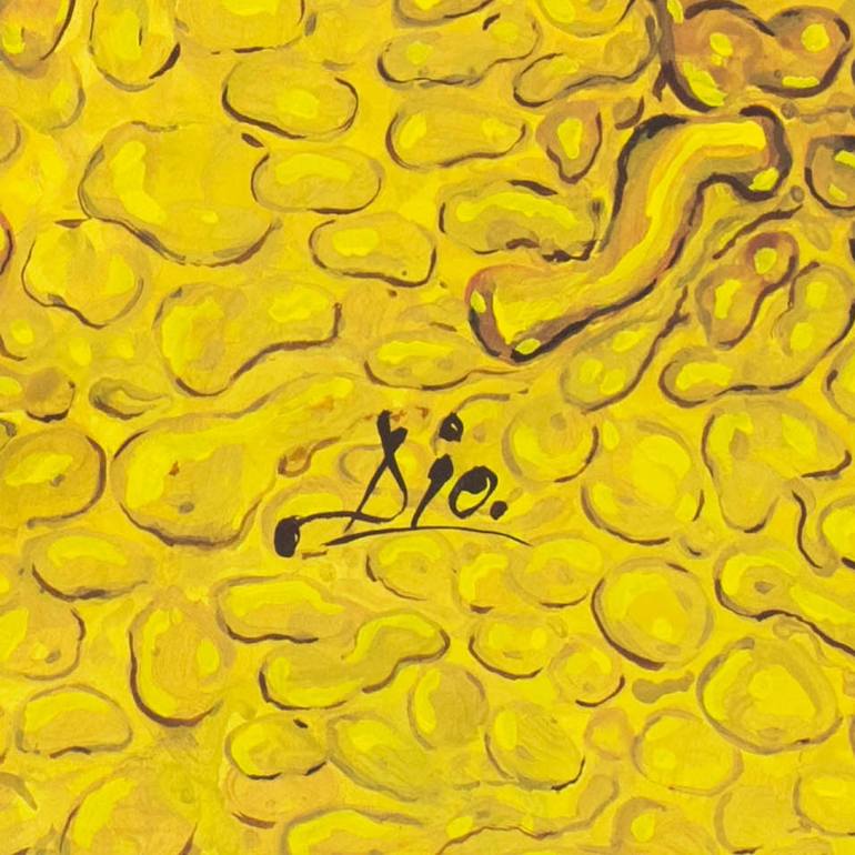 Original Conceptual Music Painting by Diogenis Papadopoulos
