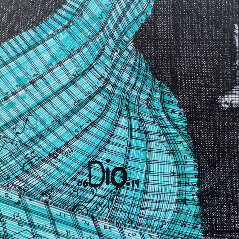 Original Expressionism Nude Drawing by Diogenis Papadopoulos