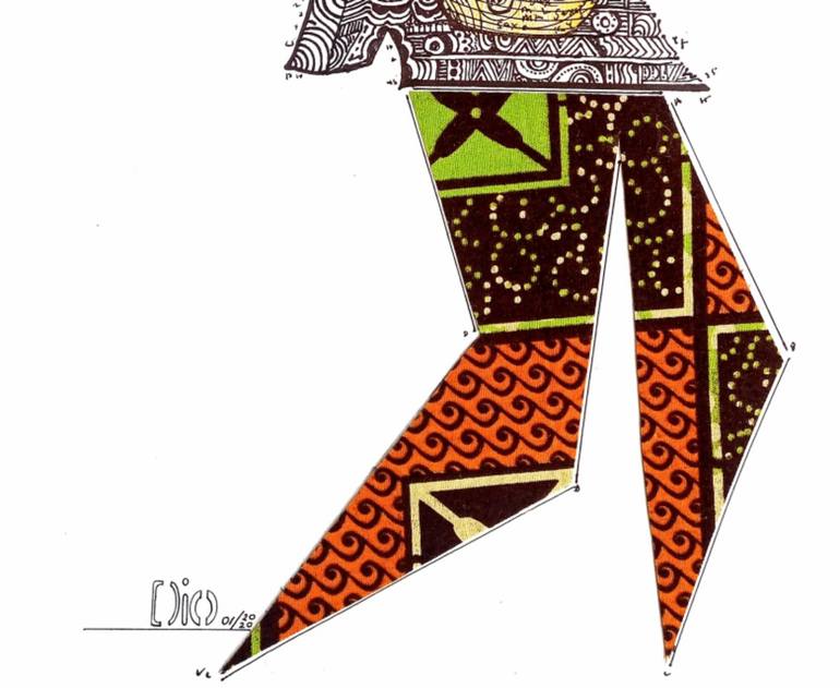 Original Cubism Music Collage by Diogenis Papadopoulos