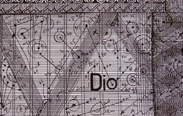 Original Conceptual Music Drawing by Diogenis Papadopoulos