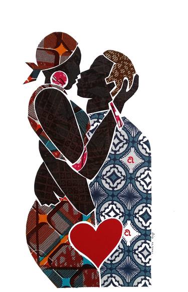 Original Love Collage by Diogenis Papadopoulos