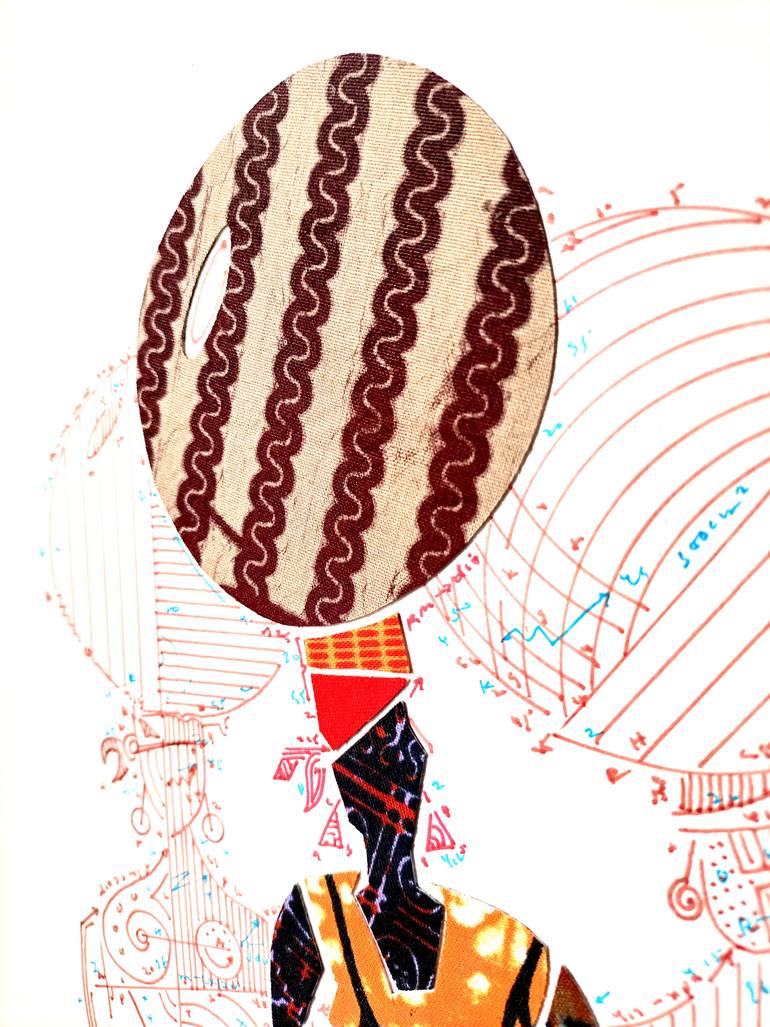 Original Illustration Love Collage by Diogenis Papadopoulos
