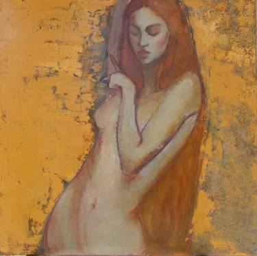 Original Figurative Nude Paintings by Mariia Zhurykova