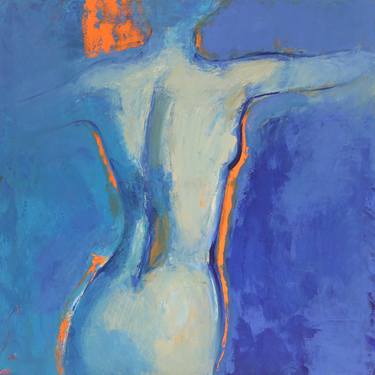 Original Figurative Nude Paintings by Mariia Zhurykova