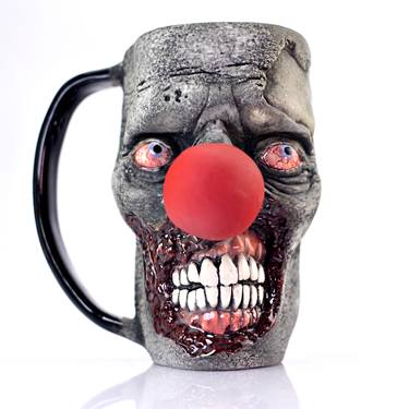 Zombie Clown Mug thumb