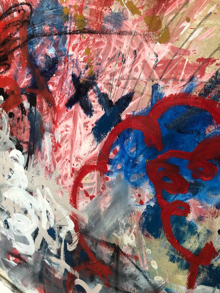 Original Abstract Expressionism Abstract Painting by Jonny Kaye