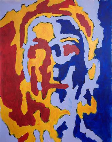 Original Abstract Portrait Paintings by Eugene Willer