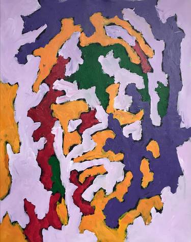 Original Abstract Portrait Paintings by Eugene Willer