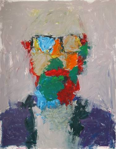 Original Abstract Portrait Paintings by Eugene Willer