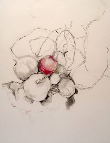 Print of Expressionism Still Life Drawings by Caren Sommer-Lazar